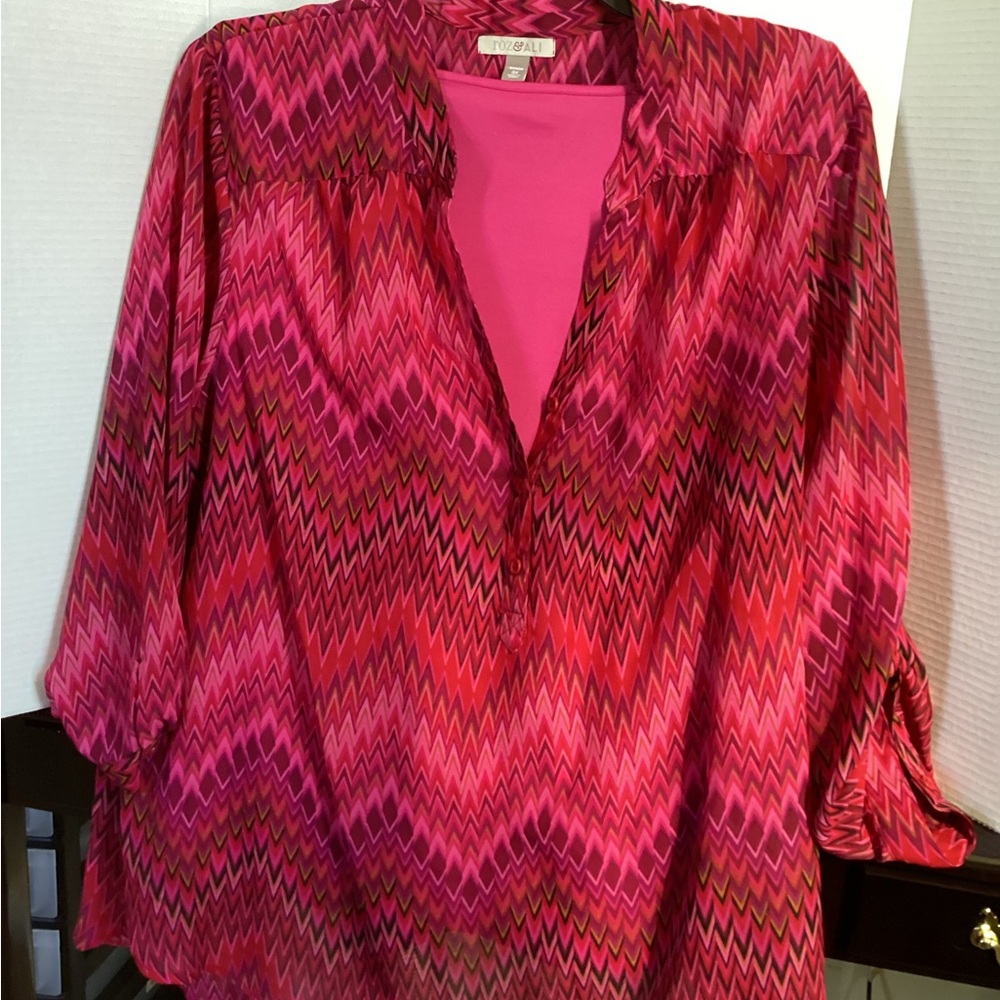 2 piece blouse